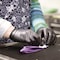 Ammex Professional Disposable Gloves, 3 mil Palm, Nitrile, Powder-Free, XL, 1000 PK, Black ABNPF48100 - alternate 4